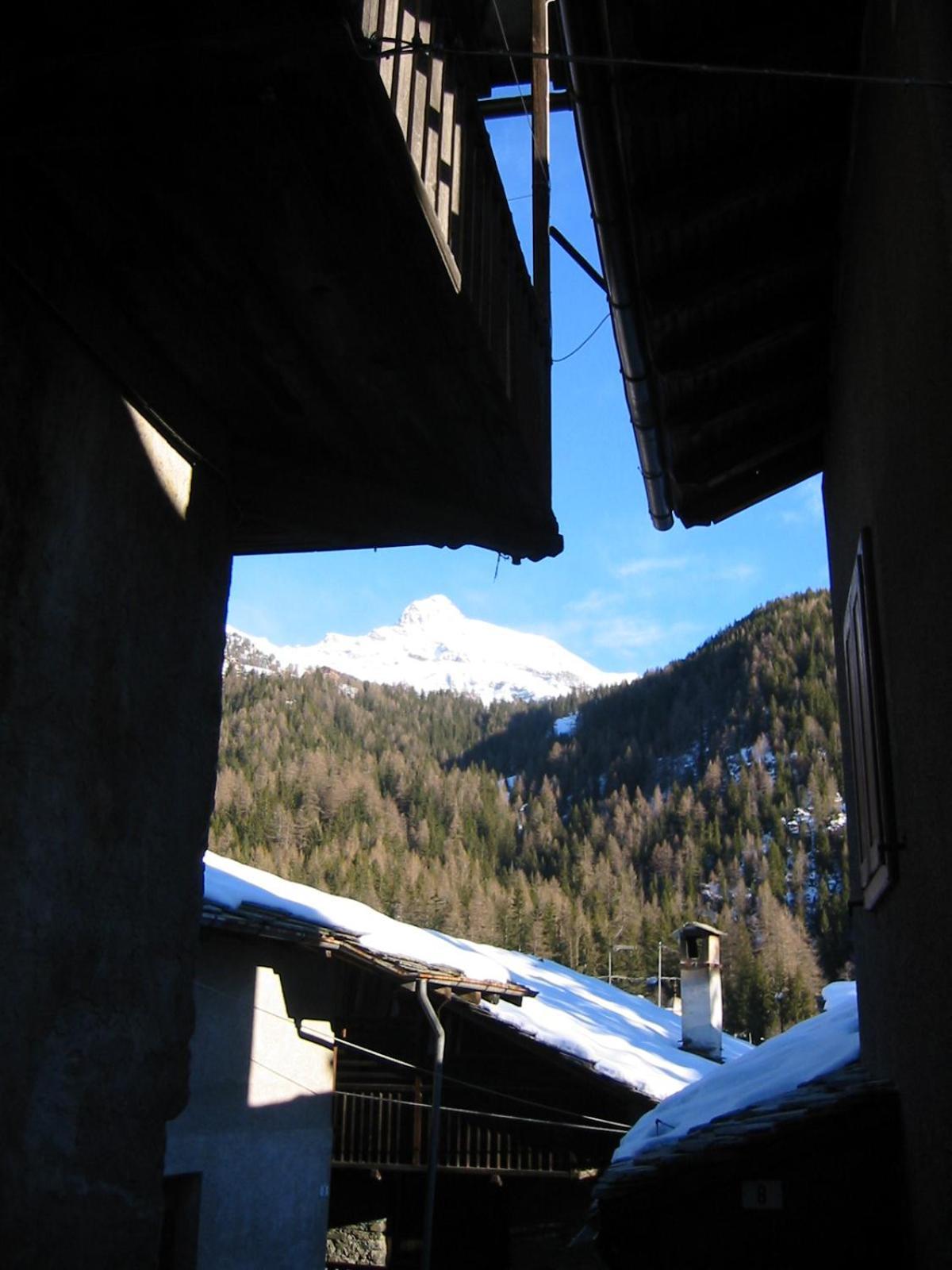 Le Vieux Rascard Chambres D'Hotes Champoluc Dış mekan fotoğraf